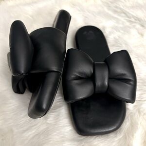 OFF WHITE Nappa Extra Padded Slipper